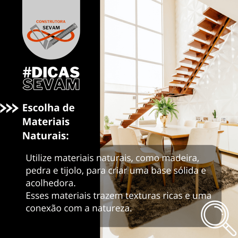 DICAS MATERIAIS - SEVAM